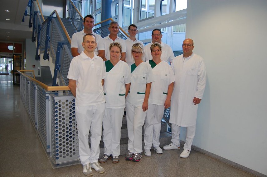 Bild: Das Team der Chirurgie Hettstedt 