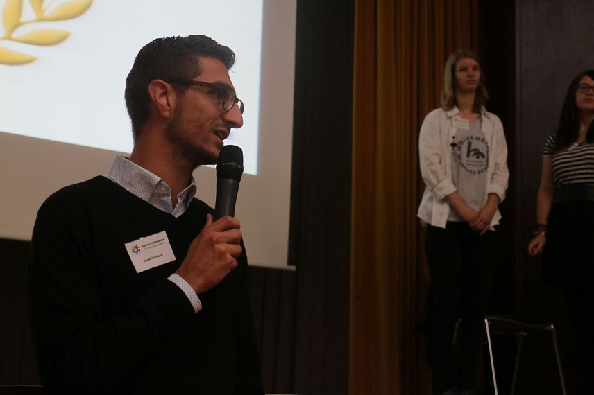 Bild: Jonas Sterbenk hat das Projekt "Spuren hinterlassen" als Student ins Leben gerufen 