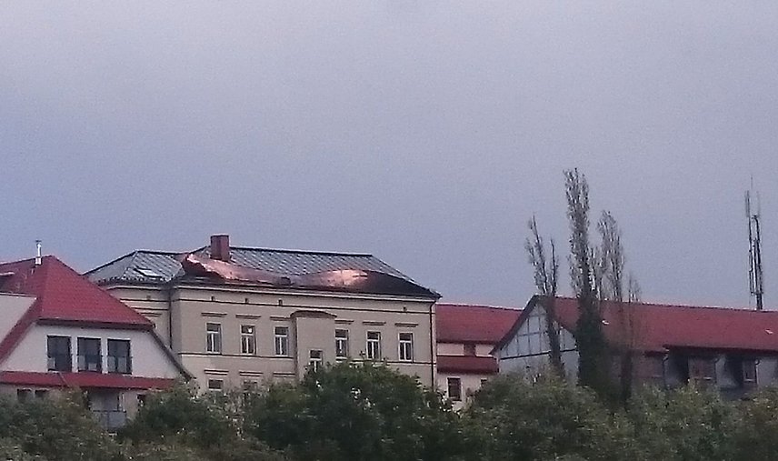 Bild: Erste Sturmsch&auml;den in der Nordh&auml;user Altstadt