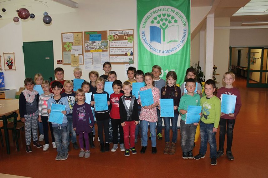 Bild: Teichprojekt an der Franzbergschule