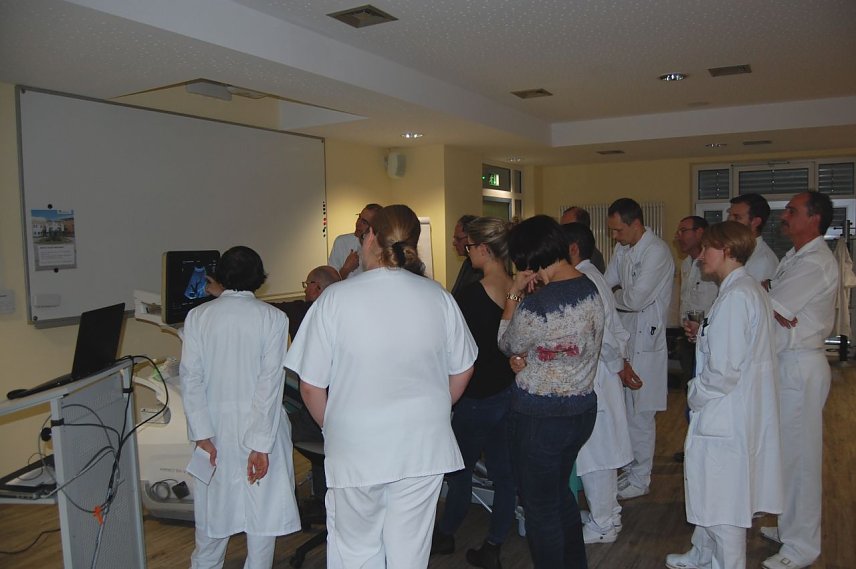 Bild: Vortrag in der Helios-Klinik Hettstedt