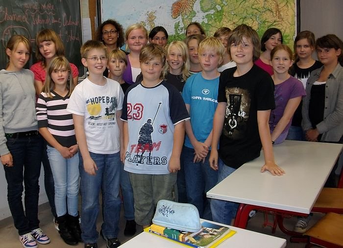 Bild: In der sechsten Klasse