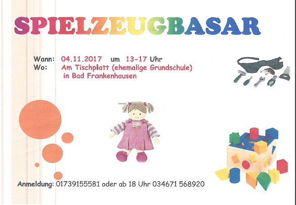 Bild: Kirmes und Basar
