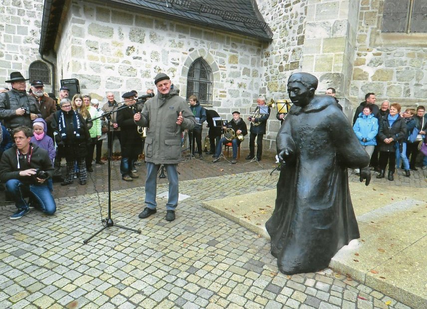 Bild: Peter Gen&szlig;ler hat sich viel Gedanken um seinen neuen Luther gemacht
