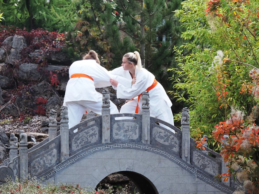 Bild: Vereinsfoto im Chinesischen Garten