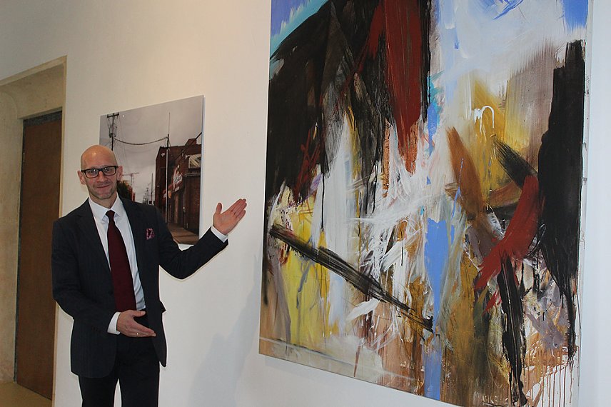 Bild: Sylvester Mackensen er&ouml;ffnet Kunsthaus