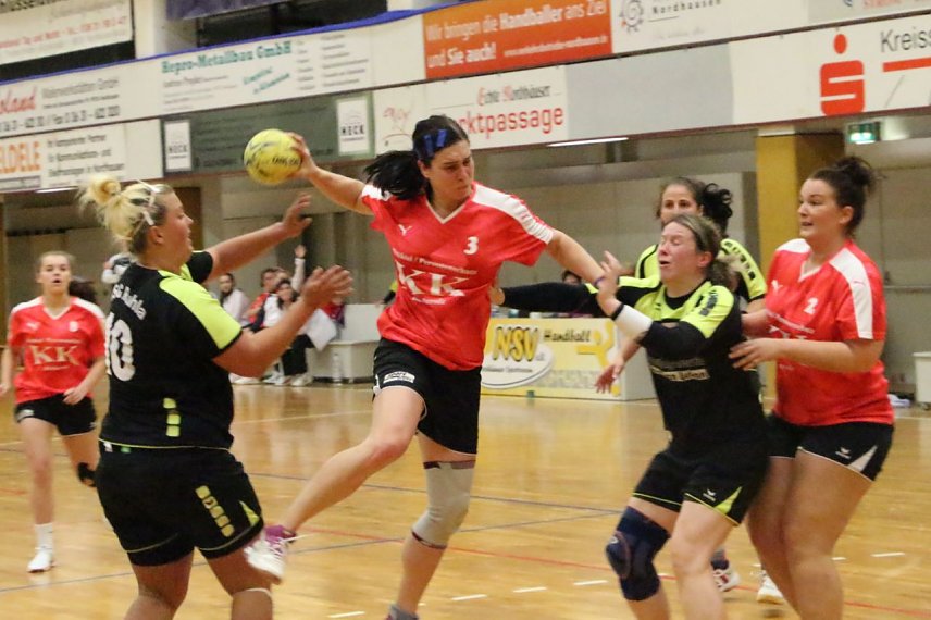 Bild: NSV Handball Damen: zu viele klare Torchancen unkonzentriert vergeben