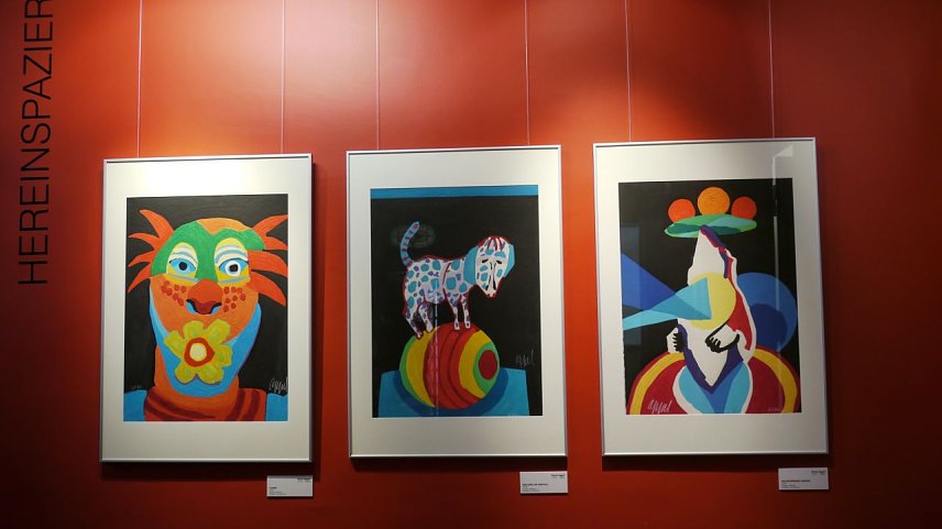 Bild: So ein Zirkus - Ausstellung im Kunsthaus wird verl&auml;ngert