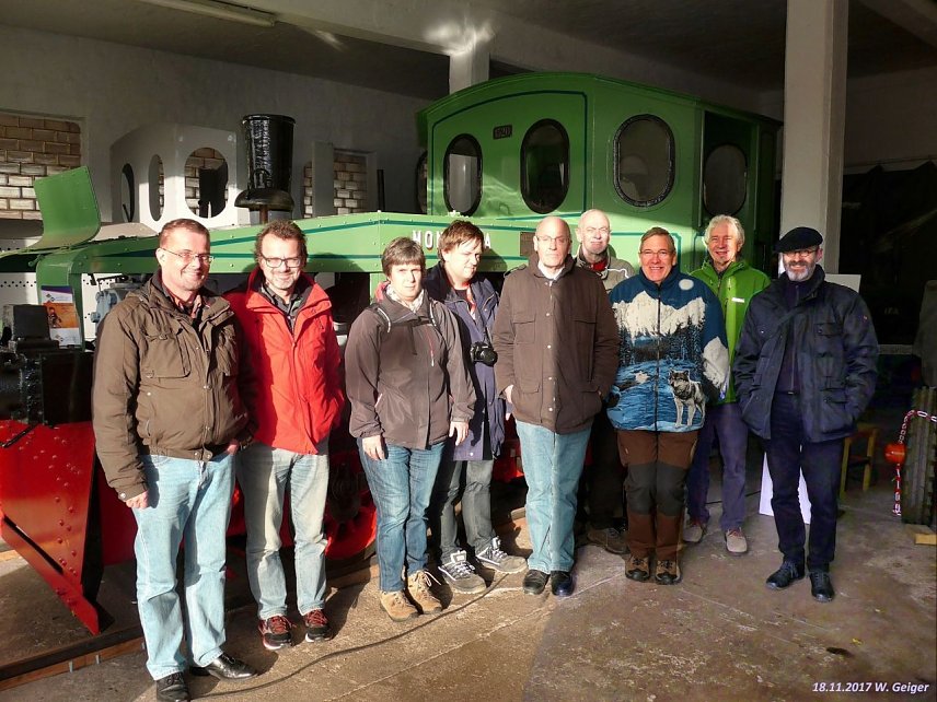 Bild: Europ&auml;ische Modellbahner zu Besuch im IFA Museum Nordhausen
