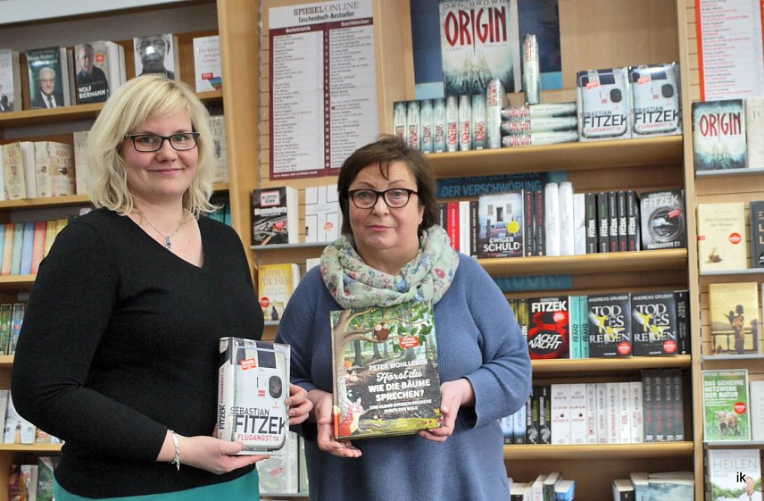Bild: Karin Bohm-Lanc&eacute; (re.) und Janine Hoffmann