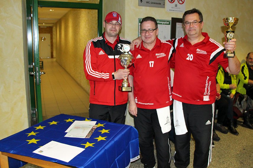 Bild: Der Th&uuml;ringenpokal im Bosseln ist wieder in Sondershausen
