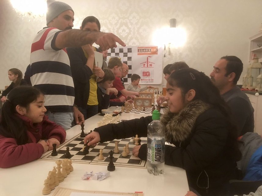 Bild: Gelebte Integration im Schachclub Nordhausen