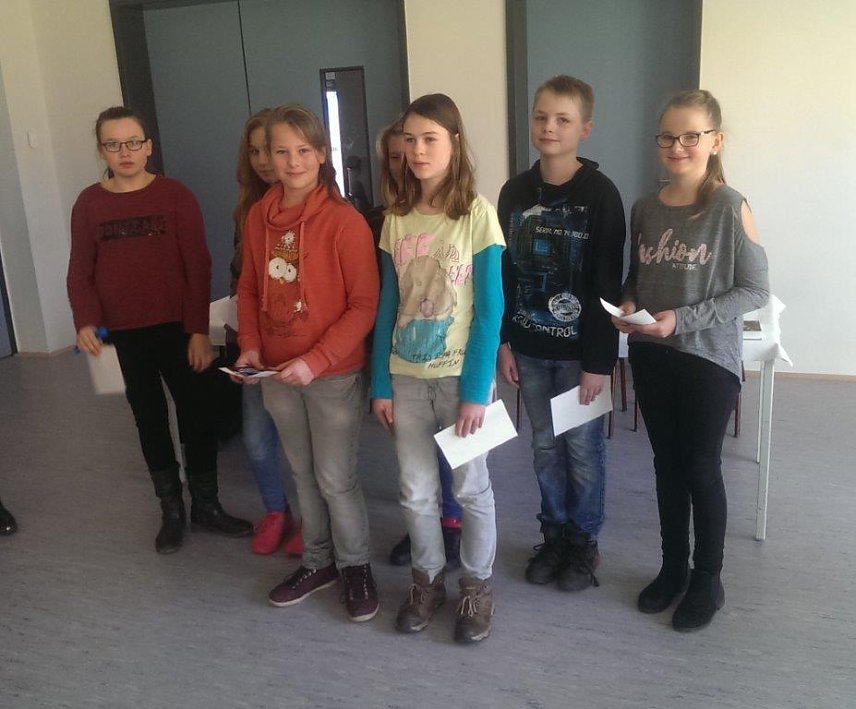 Bild: Vorlesewettbewerb an der Oberschule Ellrich