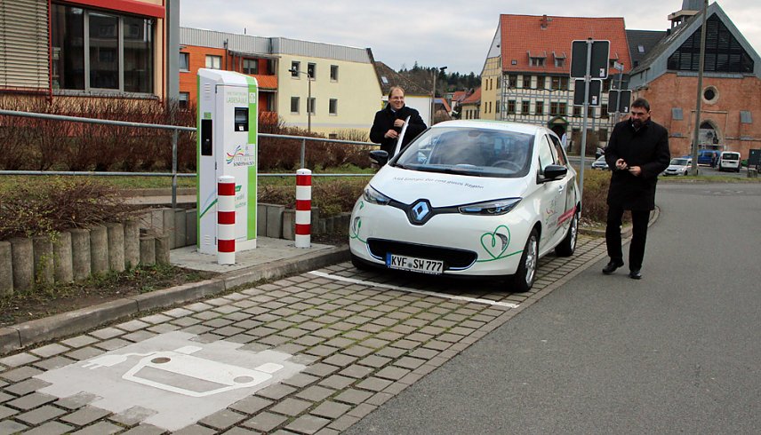 Bild: Jetzt mit dem E-Auto besser nach Sondershausen