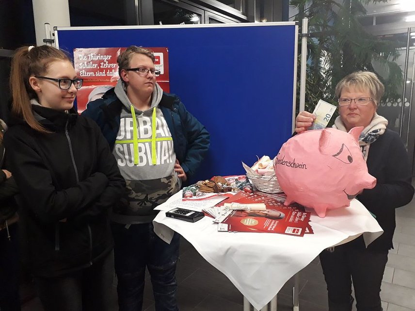Bild: In Bad Frankenhausen steppte Weihnachtsmann
