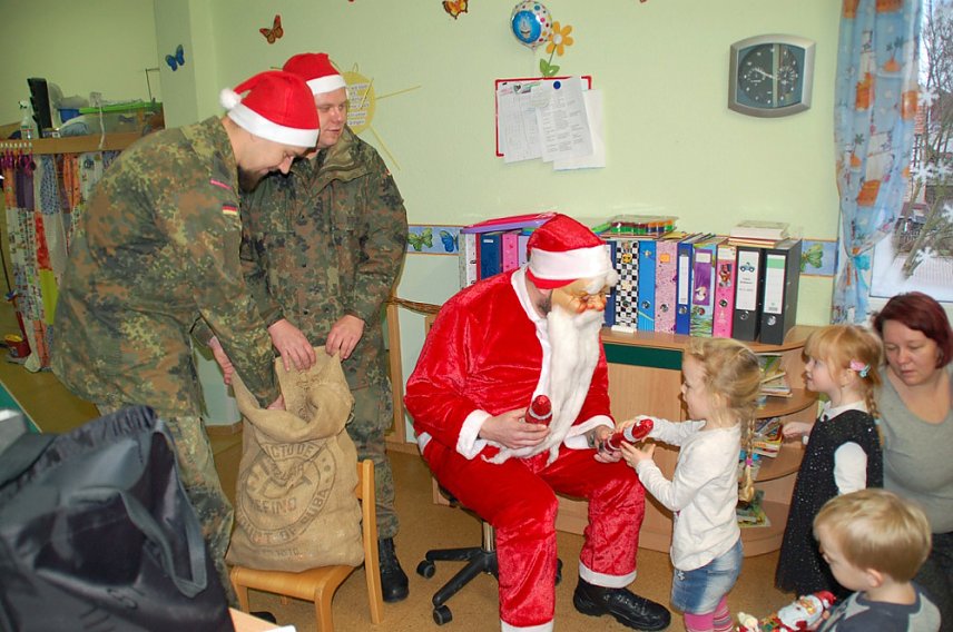 Bild: Ein ganz besonderer Besuch vom Nikolaus