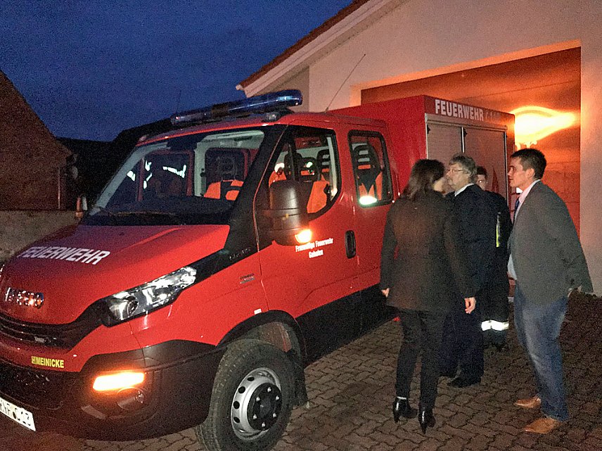Bild: Neues L&ouml;schfahrzeug f&uuml;r Gehofen