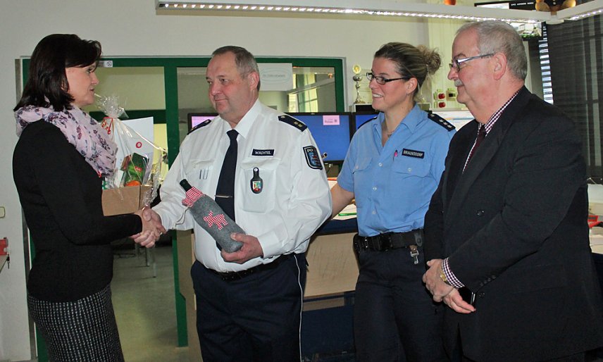 Bild: DRK und Polizei besucht