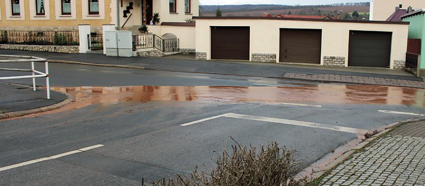 Bild: Hafermalz-Stra&szlig;e gesperrt