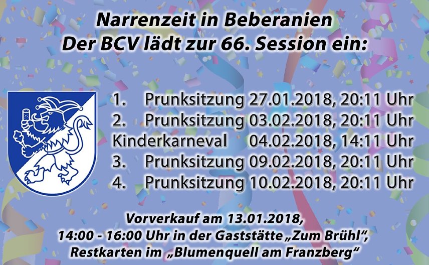 Bild: Karneval in Bebra