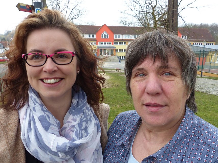 Bild: Gemeinsam mit Nadin Myler &uuml;bernimmt Gisela Morgenroth die Leitung des Heilp&auml;dagogischen Zentrums W&uuml;lfingerode. 