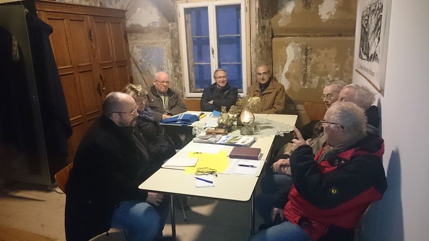 Bild: "Knetschabend" in der Domstra&szlig;e 12