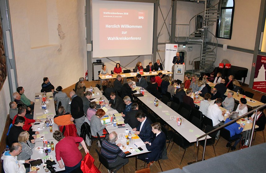 Bild: Wahlkreiskonferenz der SPD Kyffh&auml;userkreis