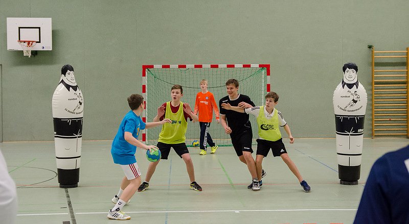 Bild: Handball-Camp des SV Einheit Sondershausen