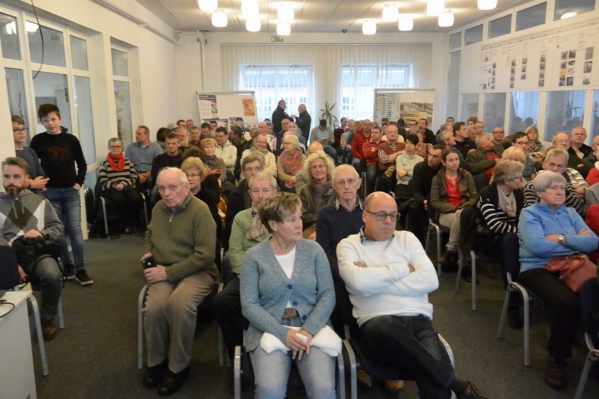 Bild: Gut besucht - die Abschlussveranstaltung zur Ausstellung 200 Jahre Fahrrad am IFA Museum Nordhausen