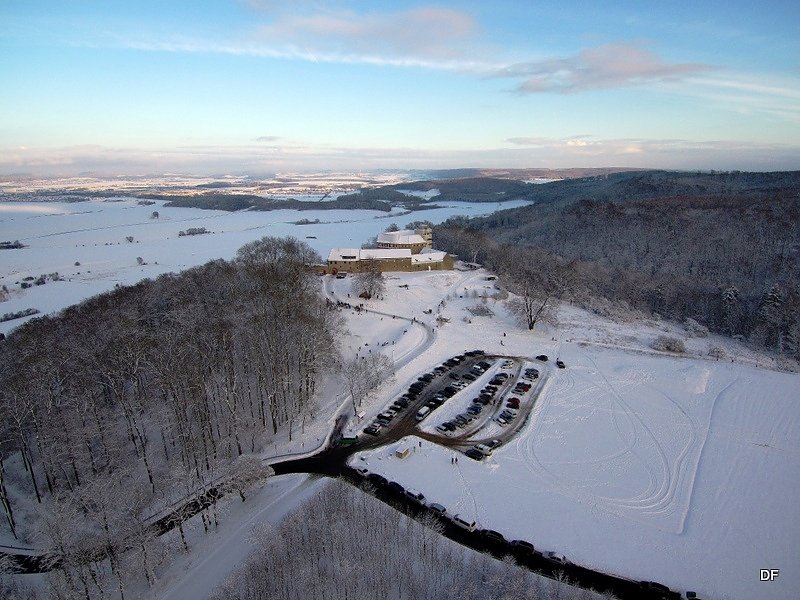 Bild: Winter auf Burg Scharfenstein