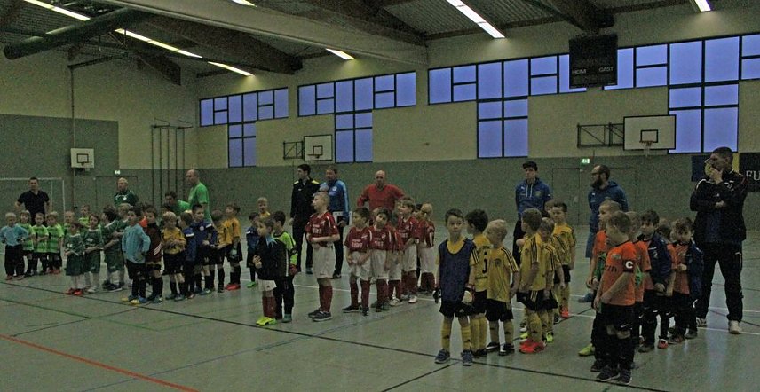 Bild: Hallencup des BSV Eintracht der G- Junioren