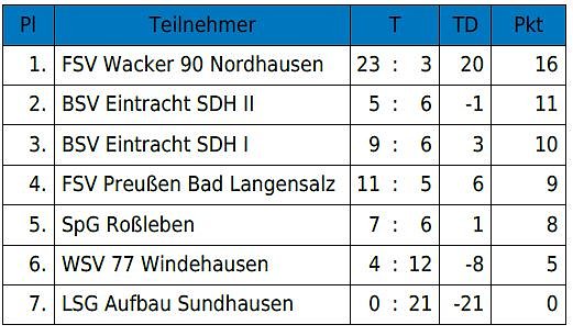 Bild: Hallencup des BSV Eintracht der E-Junioren