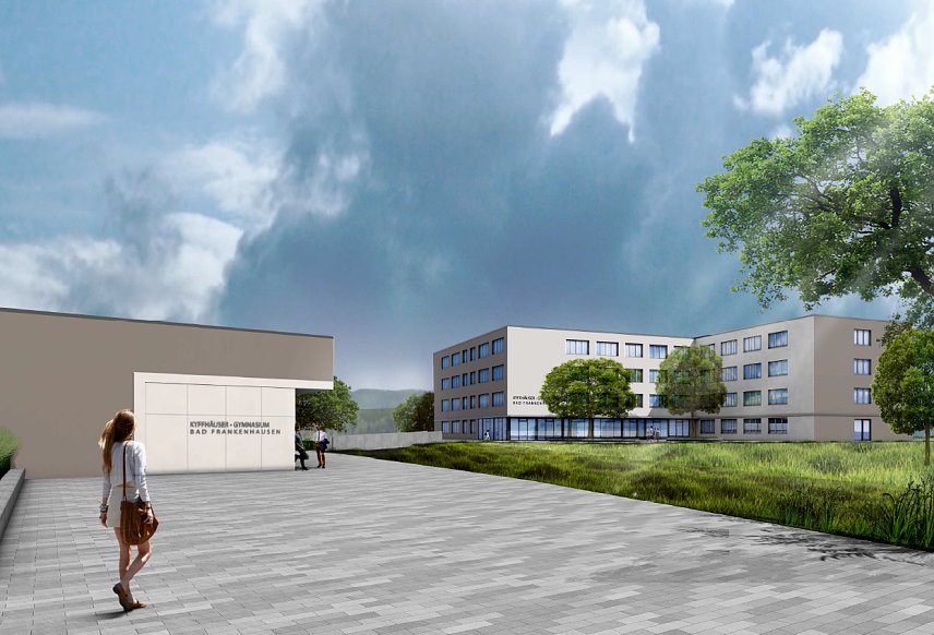 Bild: So wird es rund ums Gymnasium aussehen