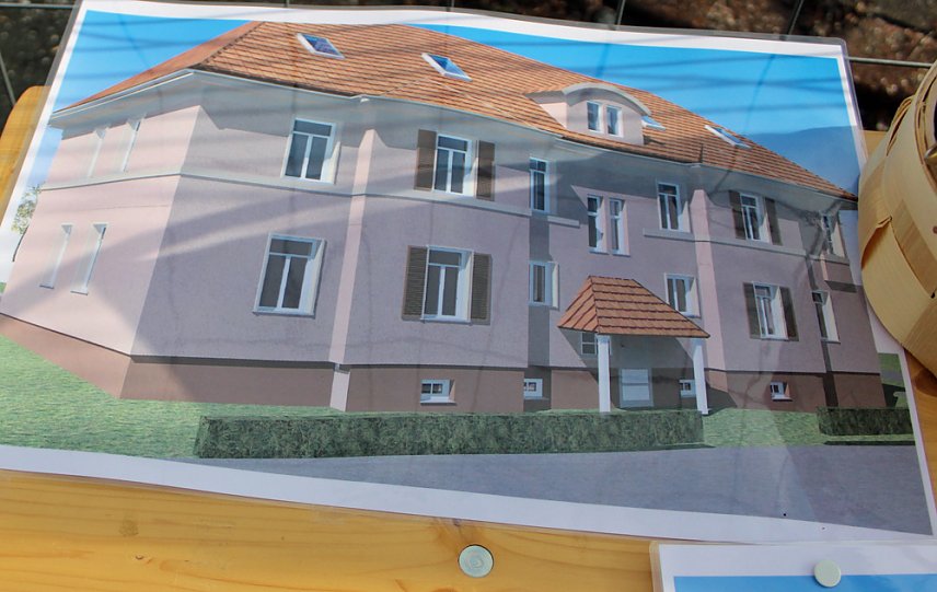 Bild: Baustart am Franzberg