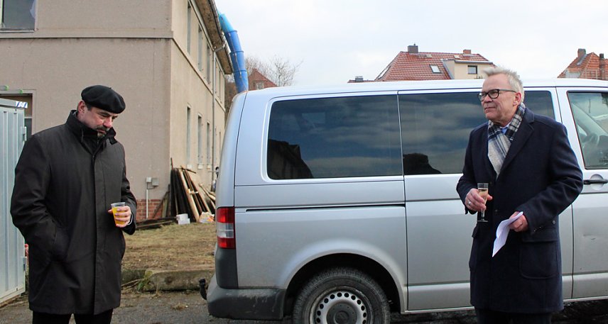 Bild: Baustart am Franzberg