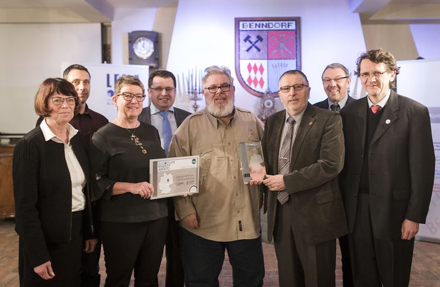 Bild: Verleihung des European Energy Award