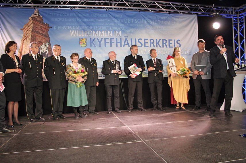 Bild: Verleihung der Kyffh&auml;user Ehrenamtspreise