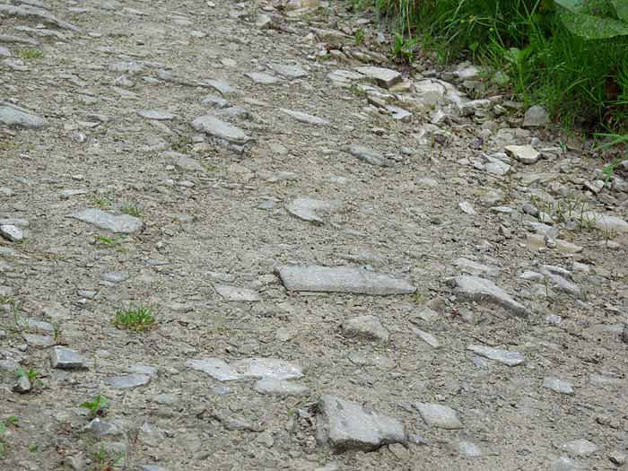 Bild: Weg durchs lange Kirchtal
