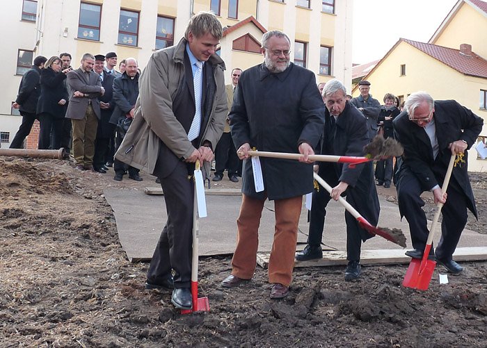 Bild: Spatenstich Tagesklinik Bad Frankenhausen