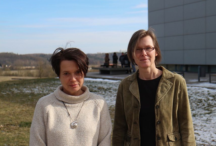 Bild: Regina Heubaum (links) und Brita Heinrichs