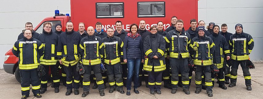 Bild: Katastrophenschutzzug Einsatzzug 1 zieht Bilanz