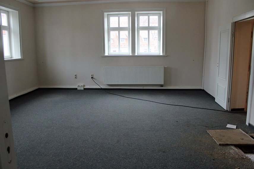 Bild: Bauarbeiten am Rathaus beginnen