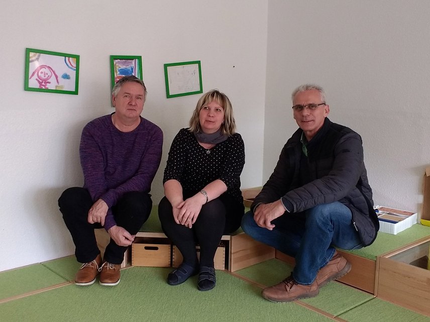 Bild: Im Sinne der Kinder unterwegs