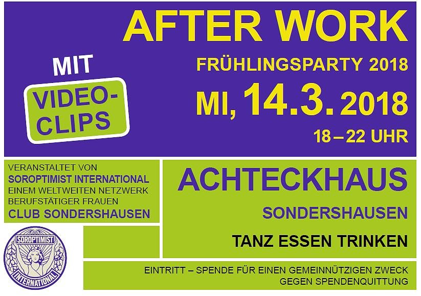 Bild: Soroptimisten mit Party
