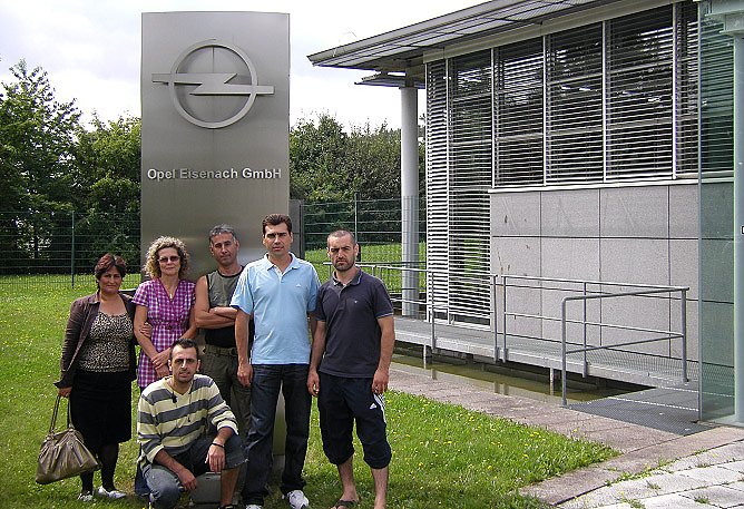 Bild: Zu Besuch bei Opel Eisenach