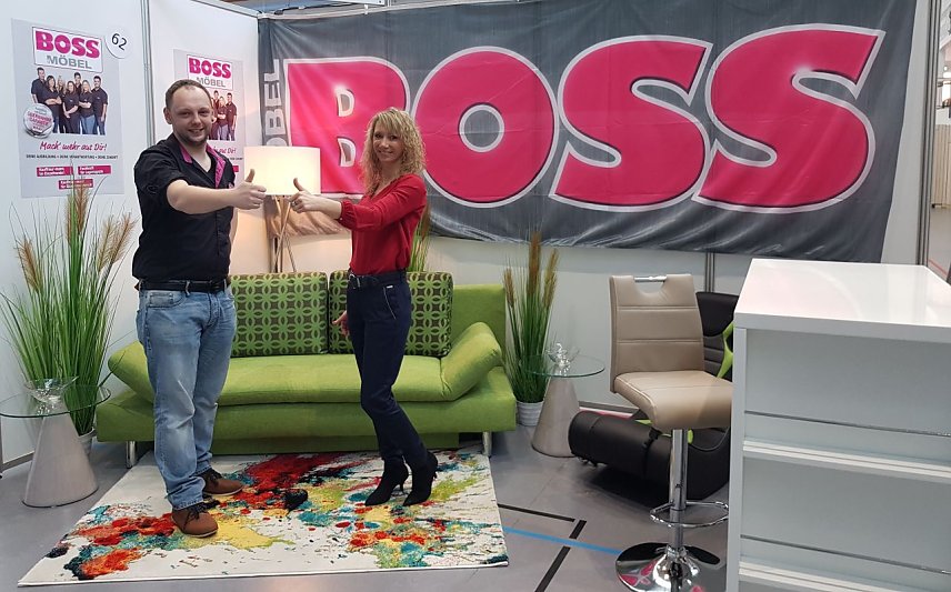Bild: Mit dabei beim Forum Berufsstart - SB M&ouml;bel Boss will den Nachwuchs f&uuml;r sich gewinnen