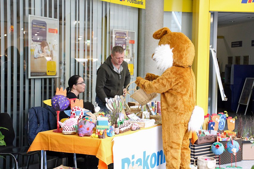 Bild: Osterhase holte sich kalte F&uuml;&szlig;e