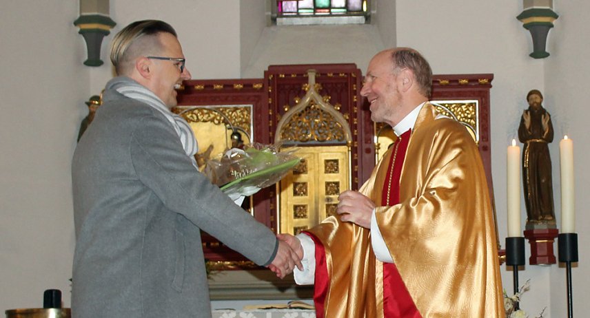 Bild: Jubil&auml;um seiner 40j&auml;hrigen Priesterweihe