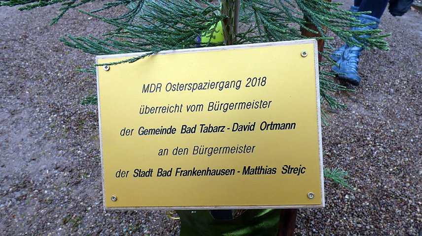 Bild: Fotoimpressionen vom MDR- Osterspaziergang in Bad Tabarz