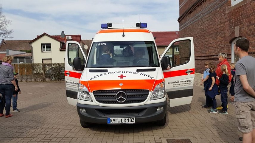 Bild: Neue Jugendrotkreuzgruppe an der IBKM Schule in Sondershausen�.